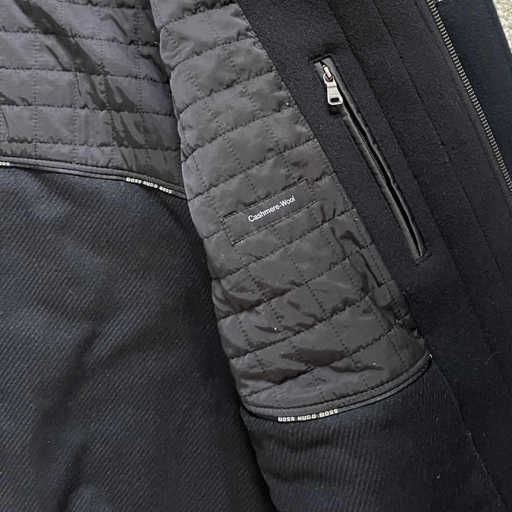 Men’s Boss Hugo Boss Black Cashmere Wool Jacket - Picture 5 of 6